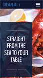 Mobile Screenshot of chesapeakes.com
